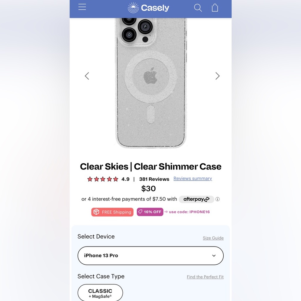 iPhone 13 Pro phone case